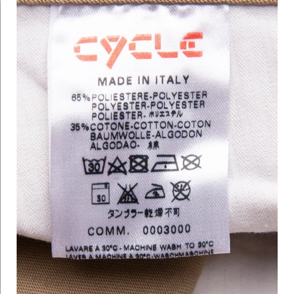 Cycle, beige pants, made in Italy - Picture 8 of 10
